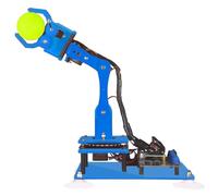 Adeept 5-DOF Robot Jouets 5Axis Bras Robotique Compatible avec Arduino IDE Programmable DIY Codage Stem Kits avec Écran OLED Code et PDF Robots pour Adultes Enfants Cadeaux - Bleu