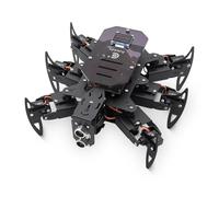 Adeept Kit ultime de robot araignée hexapode, corps en métal, programmation Arduino, contrôle à distance WiFi/IR avec affichage OLED, Python/APP, kit éducatif de robotique STEM pour adultes et
