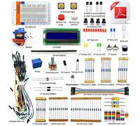 Adeept Project 1602 LCD kit de démarrage pour Arduino UNO R3 Mega2560 Nano Servo Relais LCD 1602 débutant/Starter Kit pour Arduino avec PDF Guidebook/manuel de l'utilisateur