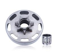 Adefol .325" Pas 7 Dents Pignon de tambour d'embrayage Pour Husqvarna 435 435E 440 440E Tronçonneuse Pièces de rechange avec roulement à aiguilles 505441501, 505 44 15-01