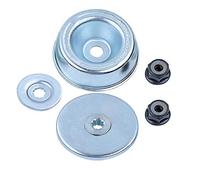 Adefol Adaptateur Lame Kit pour Stihl FS120 FS200 FS250 FS55 FS80 FS90 Pièces de Rechange avec Fixation de l'adaptateur Plaque de Cavalier Rondelle de butée pour 4126 642 7600