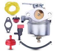 Adefol Carburateur pour Tecumseh 632113A 632113 HS40 HSSK40 Moteurs avec Ligne de Filtre à Carburant et Poire d'amorçage pour Oregon 50-662 MFG 1427