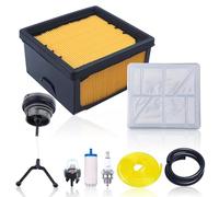 ADEFOL Filtre à Air pour Husqvarna K760 K770 K 760,Partner K770 Scie à Béton,avec Filtre à Air,Bouchon de Réservoir,Bougie d'allumage, Pièces de Rechange 5743623-01, 5743623-02, 5254706-01, 5254706-02