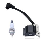 Adefol FS55 FS38 Kit de Bobine d'allumage Pour FS45 FS55R HS45 FS46 FC55 HL45 KM55 Tondeuse à gazon, Bobine d'allumage avce Bougie d'allumage, Remplacement 4140 400 1308