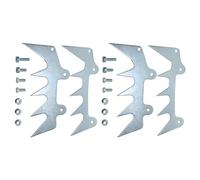 Adefol Griffes de Chain Kits pour Stihl MS660 MS460 MS440 066 046 044, Butée à Griffes + Vis Assorties + Tendeur de Chaîne + Boulon et Écrou Pièces Tronçonneuse Accessoire (2 Griffes)