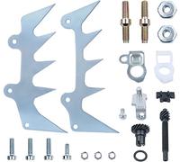 Adefol Griffes de Chain Kits pour Stihl MS660 MS460 MS440 066 046 044, Butée à Griffes + Vis Assorties + Tendeur de Chaîne + Boulon et Écrou Pièces Tronçonneuse Accessoire (avec Kit Tendeur)