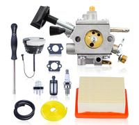 ADEFOL Kit de Carburateur pour Stihl BR800 BR800C BR800X Souffleur, Carburateur avec Filtre à Air, Filtre à Carburant, Bouchon de Réservoir, Joint, Remplace 4283-120-0601