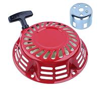 Adefol Lanceur pour Moteur Honda GX120 GX160 GX140 GX200 5.5HP 6.5HP, Démarrage à Rappel + Tasse de Démarrage Pièces de Rechange Recoil Starter Tirez Le Démarreur