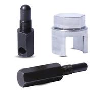 Adefol Outil de retrait d'embrayage avec outil d'arrêt de piston de 10 et 14 mm pour Husqvarna 340, 345, 346, 350, 351, 353, 445, 455, 460 - Outil d'arrêt de piston pour moteurs 2 temps et 4 temps