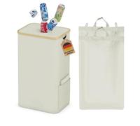 ADEL DREAM Bouteilles de Collecte de 100L Grandes Bouteilles de Consigne récipient de Rangement pour Aliments vides et Verre usagé avec poignées Softgrip avec Trou pour Cuisine Salle de