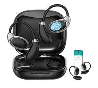 Adelagnes Traducteur Vocal Earbuds,Traducteur Vocal en 138 Langues L'application Bluetooth Offre Un Appareil de Traduction avec Sortie Vocale Traducteur instantané Hors Ligne pour Les Voyages