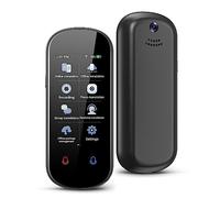 Adelagnes Z2 Traducteur Appareil de Traduction avec vocale,Traduction de photos/WIFI/Hotspot/Offline,Traducteur instantané pour les voyages,Apprentissage des langues des Affaires