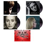 Adele: Complete 4 Vinyl Studio Album Discography Newest Release 30 Included with Bonus Art Card