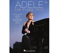 Adele for Piano Solo 3ème Édition | Recueil Partition Piano 14 Chansons Populaires | Hello Easy On Me Rolling in the Deep Skyfall | Arrangements Intermédiaire | Hal Leonard Livre Musique Pop