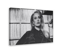Adele Poster sur toile pour décoration murale de salon, chambre à coucher 20 x 30 cm