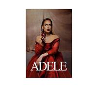 Adele Poster vintage sur toile pour décoration murale de salon, chambre à coucher 30 x 45 cm