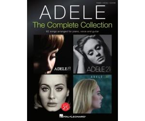 Adele The Complete Collection | Recueil de Chansons et partitions de 62 Morceaux Piano Voix Guitare | Partitions avec Accords Paroles | Rolling in the Deep Someone Like You Skyfall Hello Easy on Me
