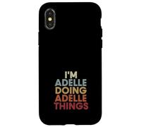 Adelle Name Adelle Personalized Name First Given Coque pour iPhone X/XS