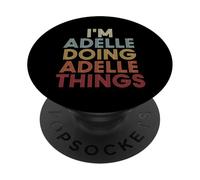 Adelle Name Adelle Personalized Name First Given PopSockets PopGrip Adhésif