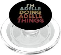 Adelle Name Adelle Personalized Name First Given PopSockets PopGrip pour MagSafe
