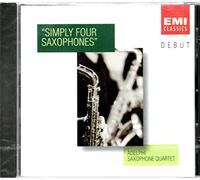 Adelphi Saxophone Quartet - Simply for Saxophones