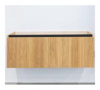 Adema Holz meuble sous vasque 120cm 1 tiroir sans poignée bois caramel SW773958