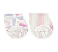 aden + anais Bavoir Burpy doux et soyeux, 100% viscose de bambou, doux absorbant 4 couches, chiffon polyvalent et bavoir, 57,1 x 27,9 cm, lot de 2