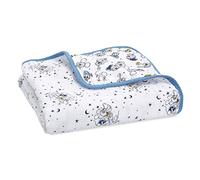aden + anais Couverture de rêve, mousseline légère, pour bébés/nouveau-nés/tout-petits unisexe garçons/filles, pour berceau/literie/cadeau prénatal, Mickey et Dingo regardant les étoiles