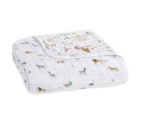 Aden + Anais Couverture en Mousseline de Coton 100% Bio pour Nouveau-né et Tout-Petit, Couverture de Chambre d'enfant pour garçons et Filles, Cadeau de liste de Naissance et de fête prénatale, rêves