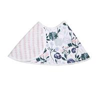 aden + anais essentials - Bavoir d’épaule burpy bib® prélavé en mousseline 100% coton - Bavoir absorbant en grandes quantités - Imprimé Flowers Bloom - Multi usages - 57 cm x 28 cm