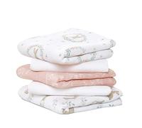 aden + anais™ Essentials Blushing Bunnies Lot de 5 Langes en Mousseline de Coton