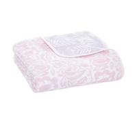 aden + anais Essentials Couverture de rêve en mousseline légère, pour bébés/nouveau-nés garçons/filles, pour berceau/cadeau prénatal/liste de naissance, Jeune fille-Sariette