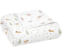 aden + anais Couverture en Mousseline de Coton Essentials Disney + Friends-Bambi Forest