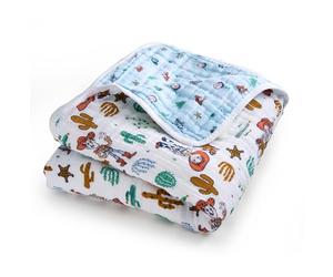aden + anais™ Essentials Couverture en mousseline de coton Toy Story, Woody and Friends