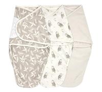 aden + anais™ Essentials Easy Swaddle™ Wrap Lot de 3 Paquets de 3 Couches Rockland Marsh Velboa (0-3 Mois)