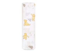 aden + anais essentials - Maxi-lange pour bébé en mousseline 100 % coton - Lange ultradoux et léger - Respirant et naturel - Multi usages - Imprimé Winnie + Friends - Garçon - Fille - 112 cm x 112 cm