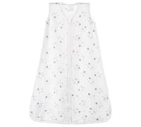 aden + anais - Gigoteuse Légère pour Bébé, Turbulette d'Eté en Mousseline 100% Coton, Adaptée pour les Bébés, 1.0 TOG, Garçon et Fille, de 18-36 Mois, Blanc et Gris