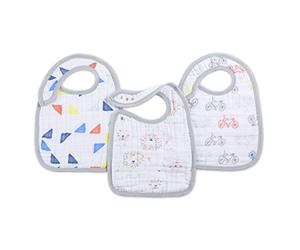 aden + anais Set de 3 Bavoirs Night Sky Rêverie