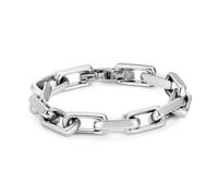 ADENLA Bracelet commémoratif pour Cendres, Trombone, Lien réglable, Souvenir pour Un être Cher, Bijoux de crémation, Bracelet pour Homme et Femme, Argent, 24 cm