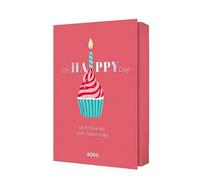 adeo Verlag Oh Happy Day - Postkartenset : 18 Postkarten zum Geburtstag