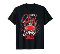 Adepte de créatures marines - Idée cadeau pour femme et enfant - Crabe T-Shirt