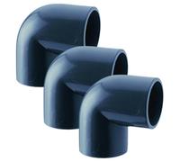 Adequa C-50 Coude Femelle, 50 mm (Lot de 3)