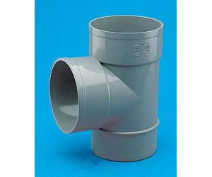 Adequa Gouttière systèmes - Jonction 87,30 PVC Bs-18 Diamètre 90