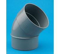 adequa Gutter Systems - Coude 45 PVC CV-4 Mâle-Femelle Diamètre 110