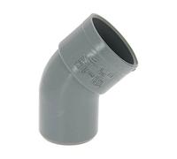 Adequa systèmes évacuation - Coude 45 PVC CH-4 mâle-femelle diamètre 40