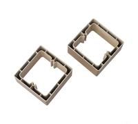 Adequate Space Solutions Lot de deux entretoises à douille unique, chacune offrant une profondeur supplémentaire constante de 40 mm (doré)