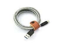 Adeqwat - Câble Usb C Vers Usb 2m Tressé Gris