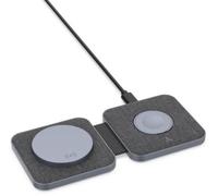 Adeqwat - Chargeur Sans Fil Magsafe 2 En 1 Plat Pliable 15w