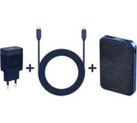 Adeqwat - Pack Powerbank + Chargeur 30w+Usb-C-Lightning