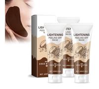 Adera Bright Skin Peeling Mask, Adera Peeling Mask, Chocolat Nicotinamide Peeling Mask, Anti - âge Exfoliant Masque, éclaircissant Hydratant Peeling Masque, Convient à Tous (3pcs)